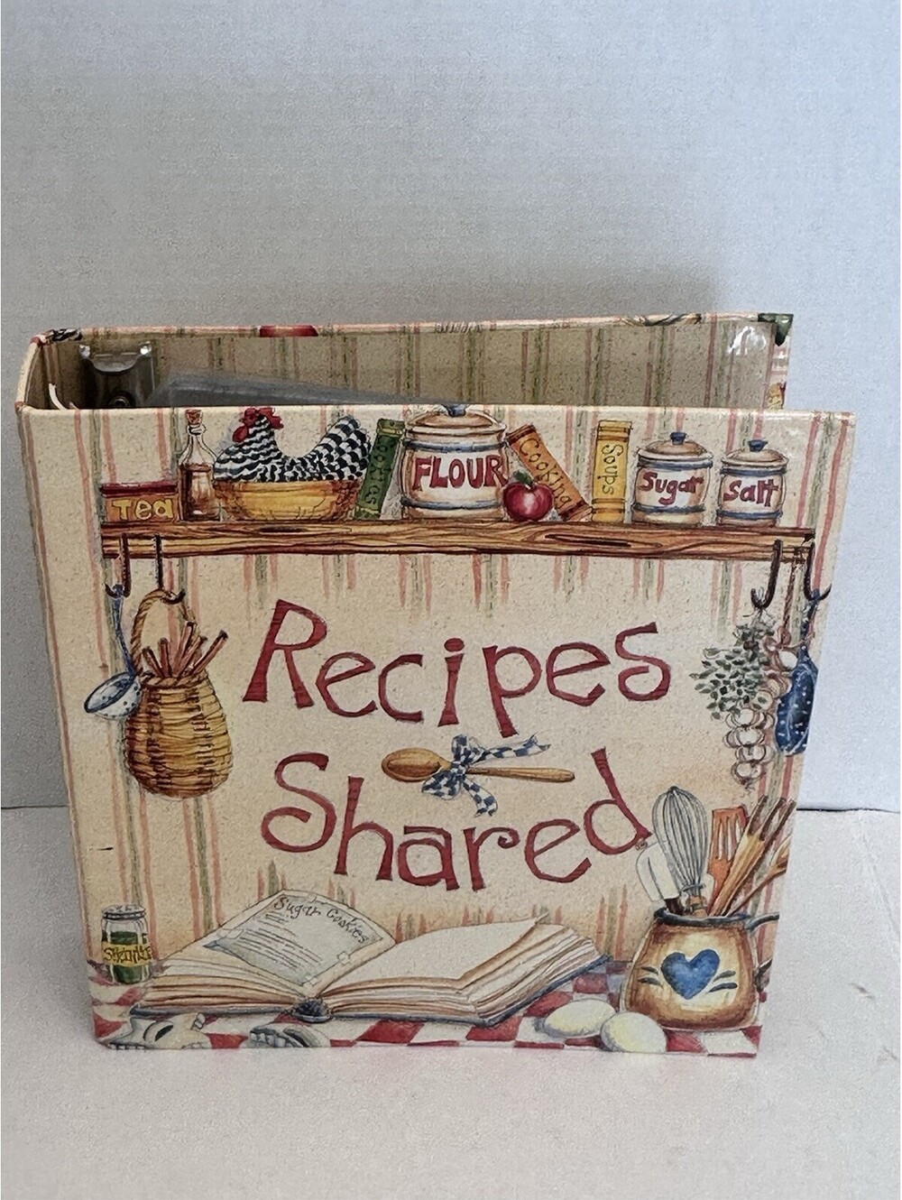 Recipes Shared by  What's New-Recipe Organizing Binder Kit Large 11 1/2 inches